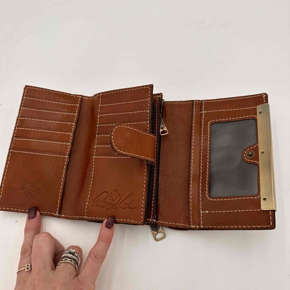 Patricia Nash Heritage Cametti Collection Leather Wallet - Picture 4 of 6